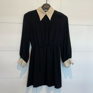 Worn once! Zara blouse like dress, size small